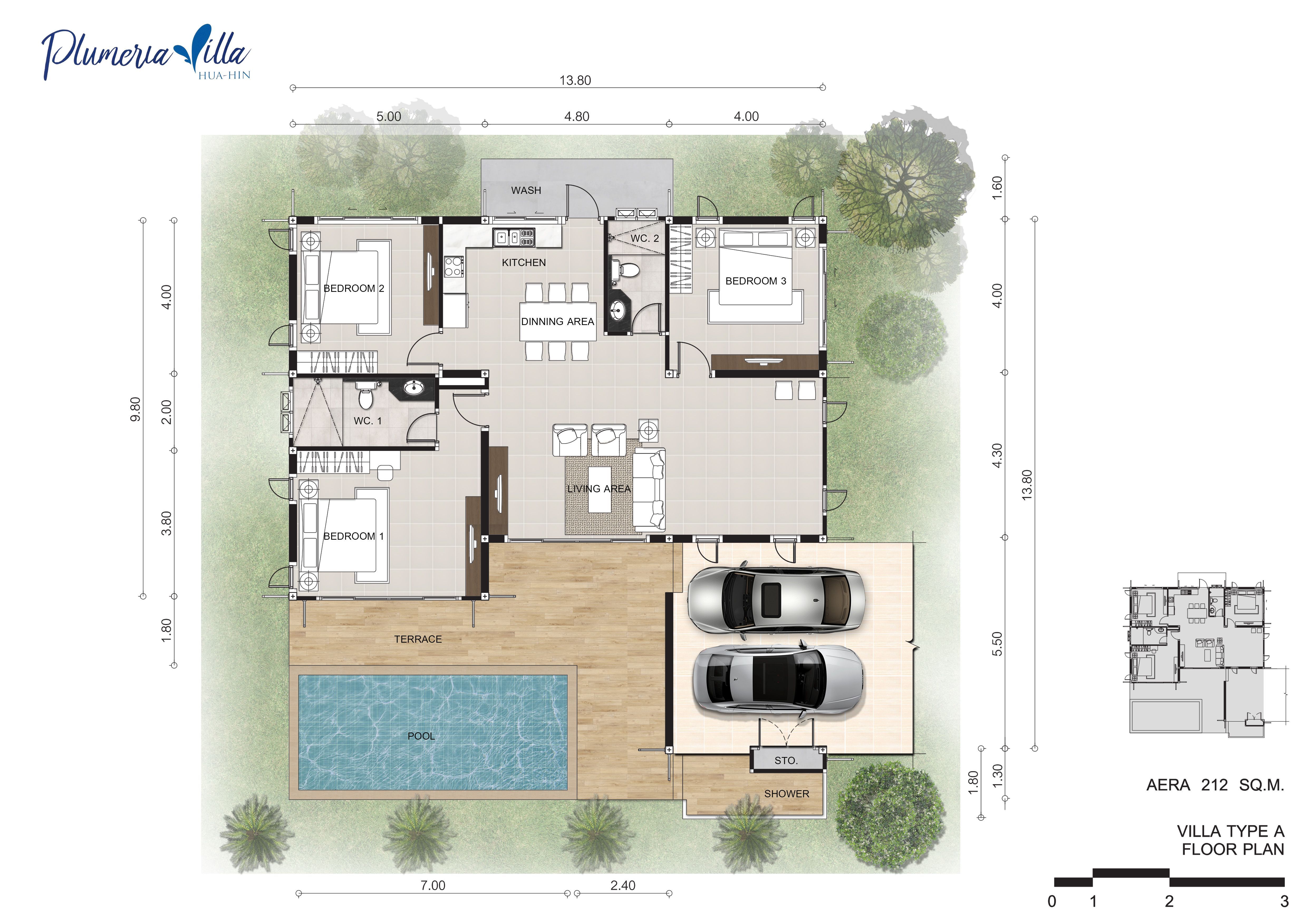 Plumería Villa Hua Hin