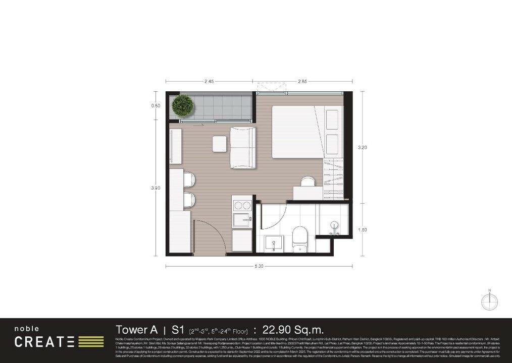 Noble Create - Condo in Bang Kapi | Hipflat