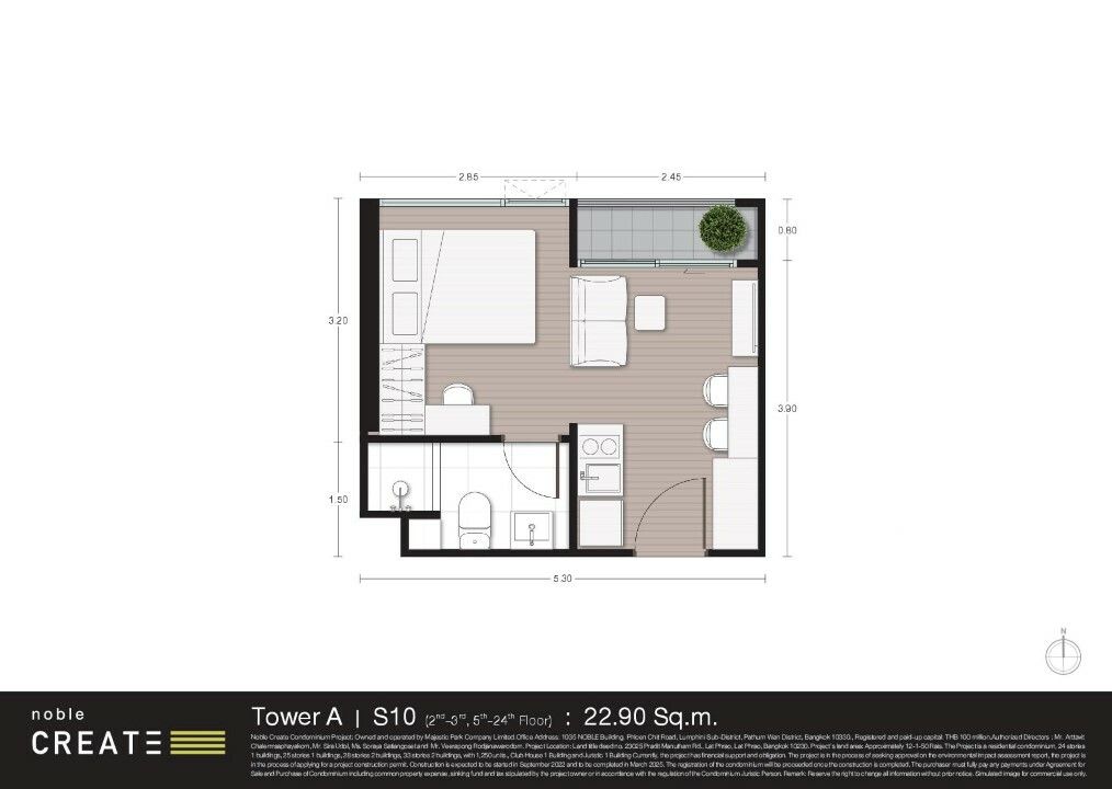 Noble Create- Condo in Bang Kapi | Hipflat