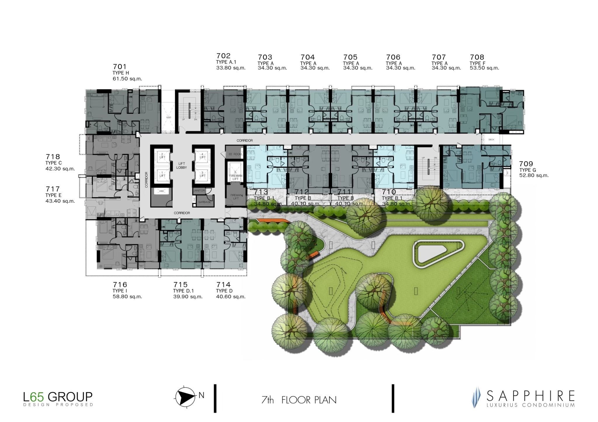 Sapphire Luxurious Condominium Rama 3