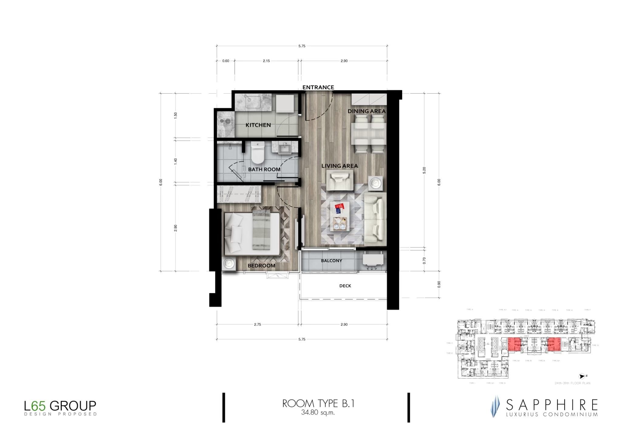 Sapphire Luxurious Condominium Rama 3