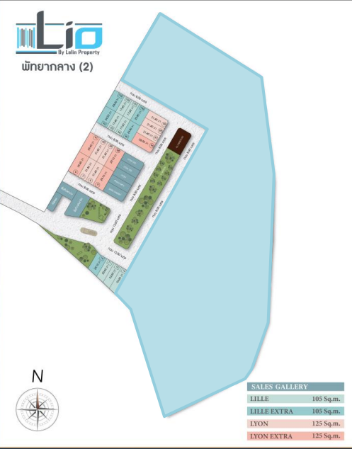 Lalintown Lio 2 Pattaya Central - Noen Plub Wan