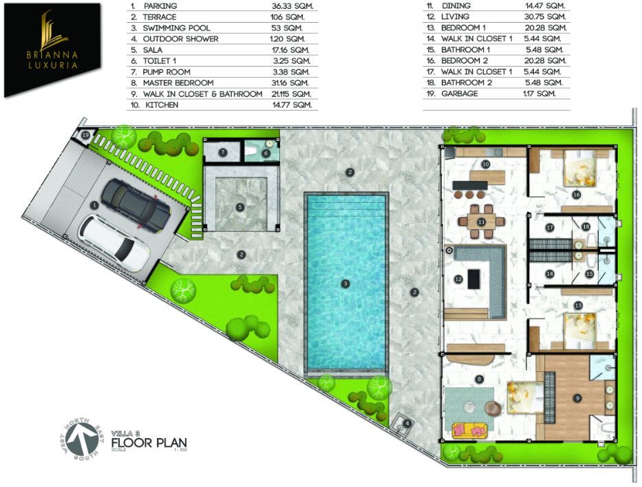 Brianna Luxuria Villas