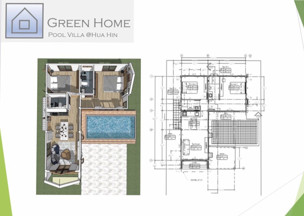 华欣Green Home Pool Villa