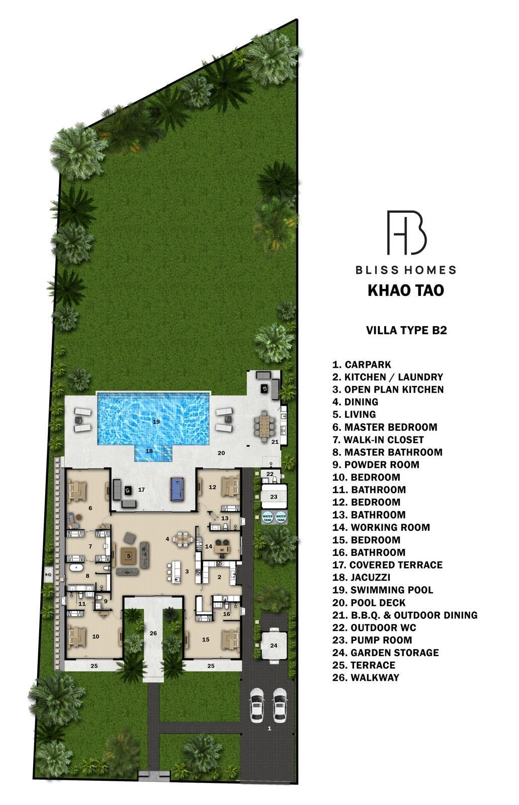 Bliss Homes Khao Tao