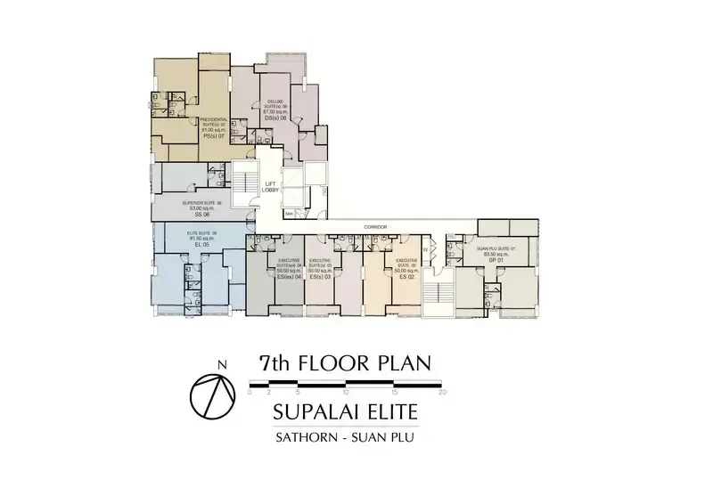 Supalai Elite Sathorn - Suanplu
