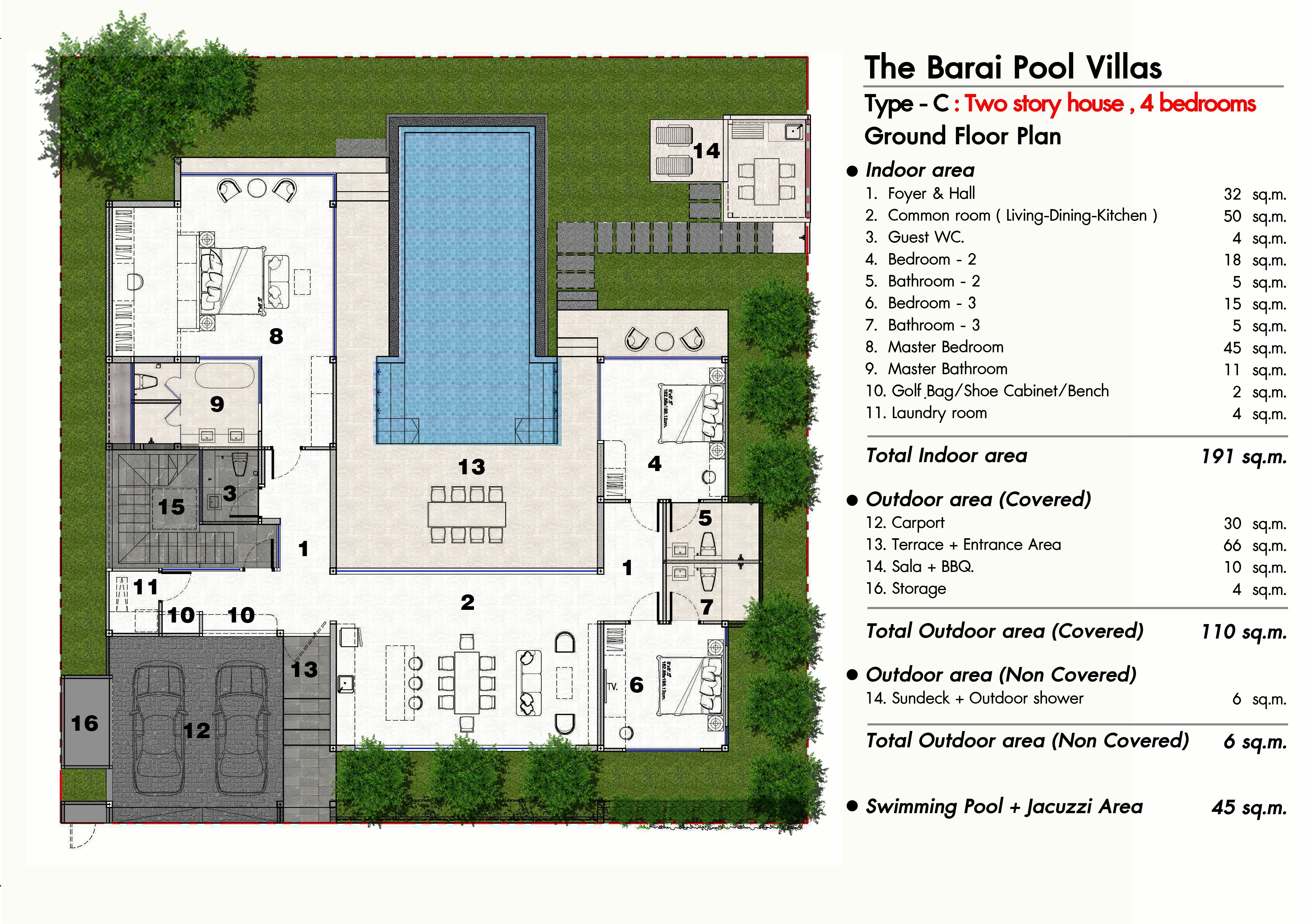The Baray Pool Villas