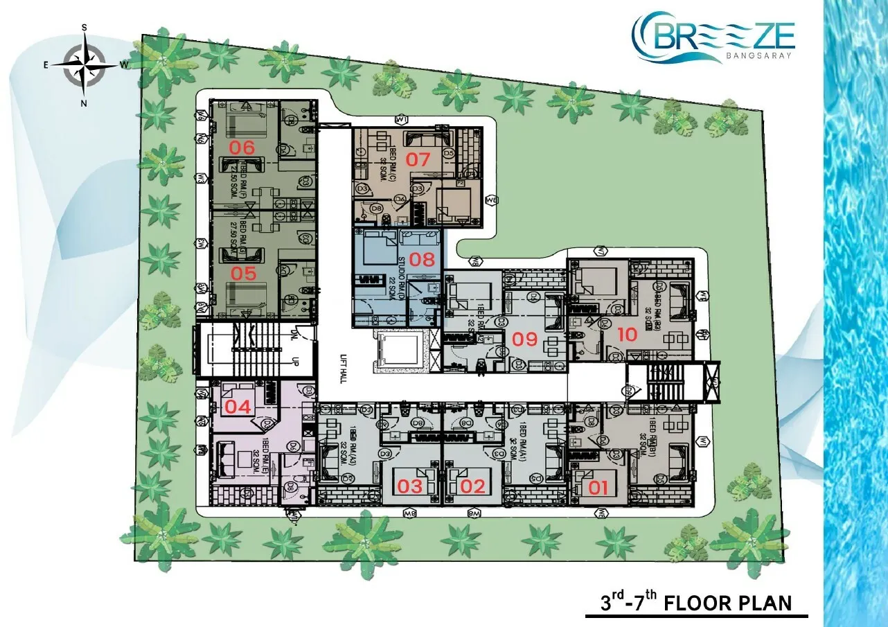 The Breeze Condominium Bang Saray