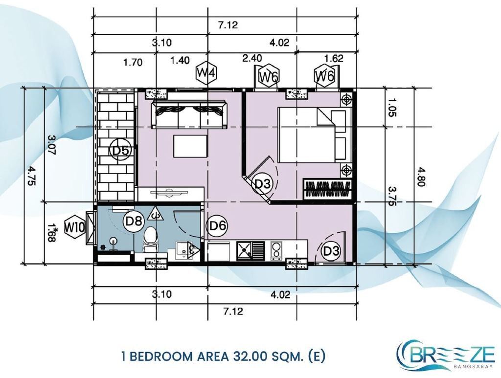 The Breeze Condominium Bang Saray