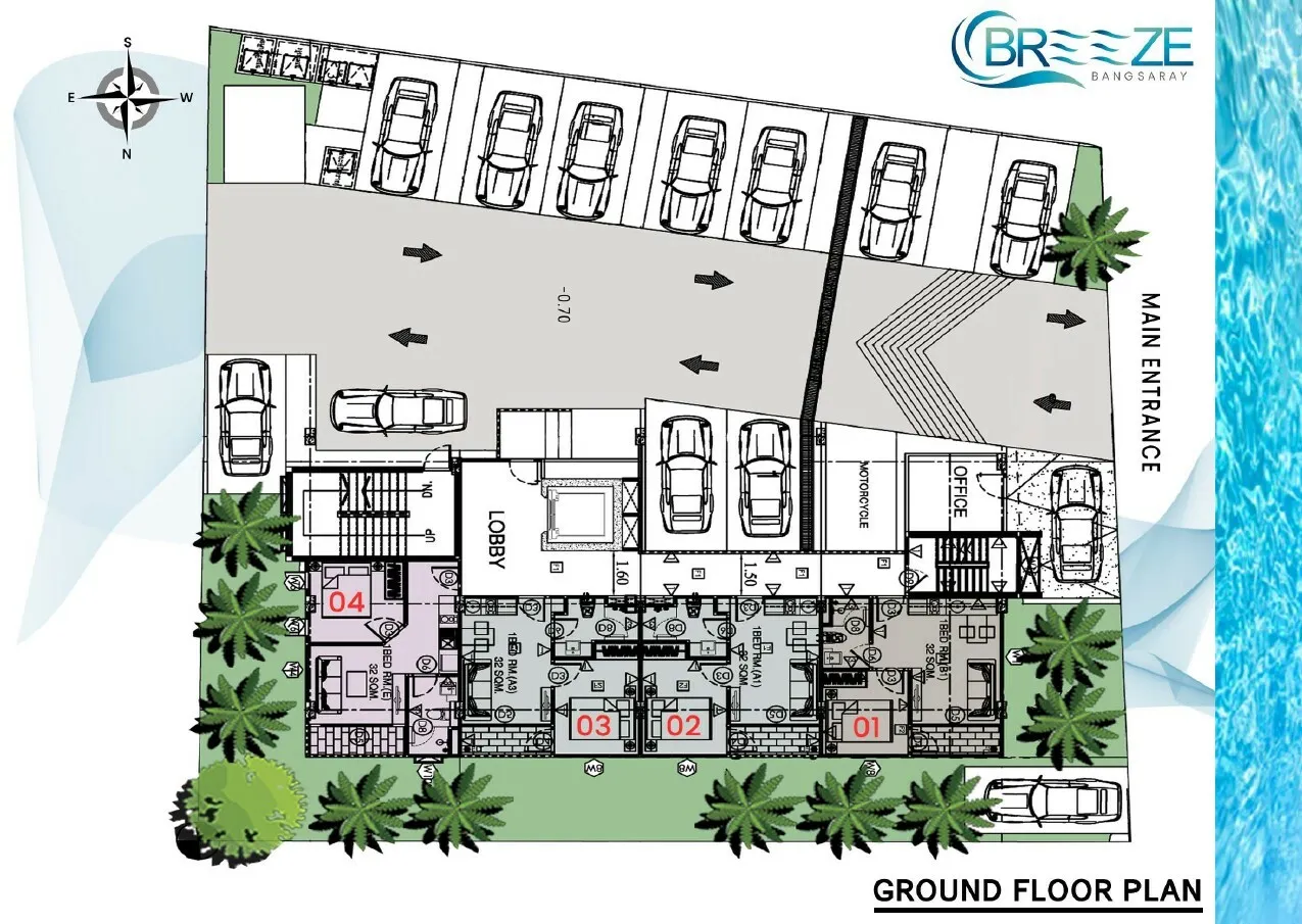 The Breeze Condominium Bang Saray
