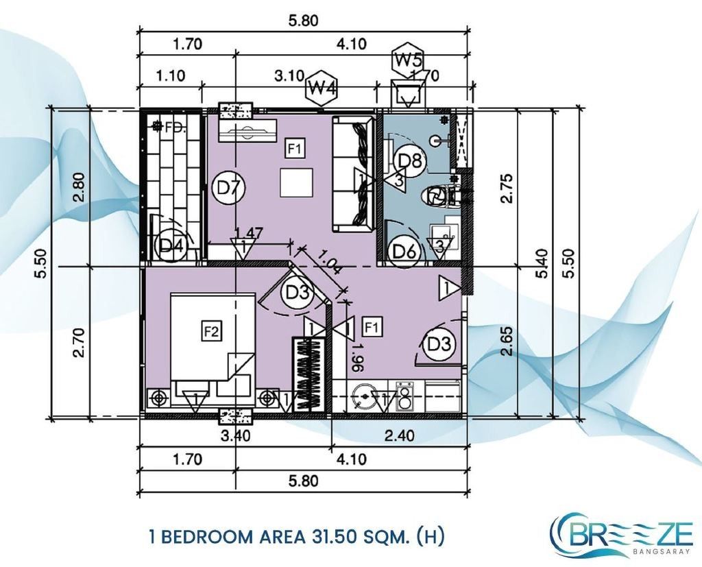 The Breeze Condominium Bang Saray