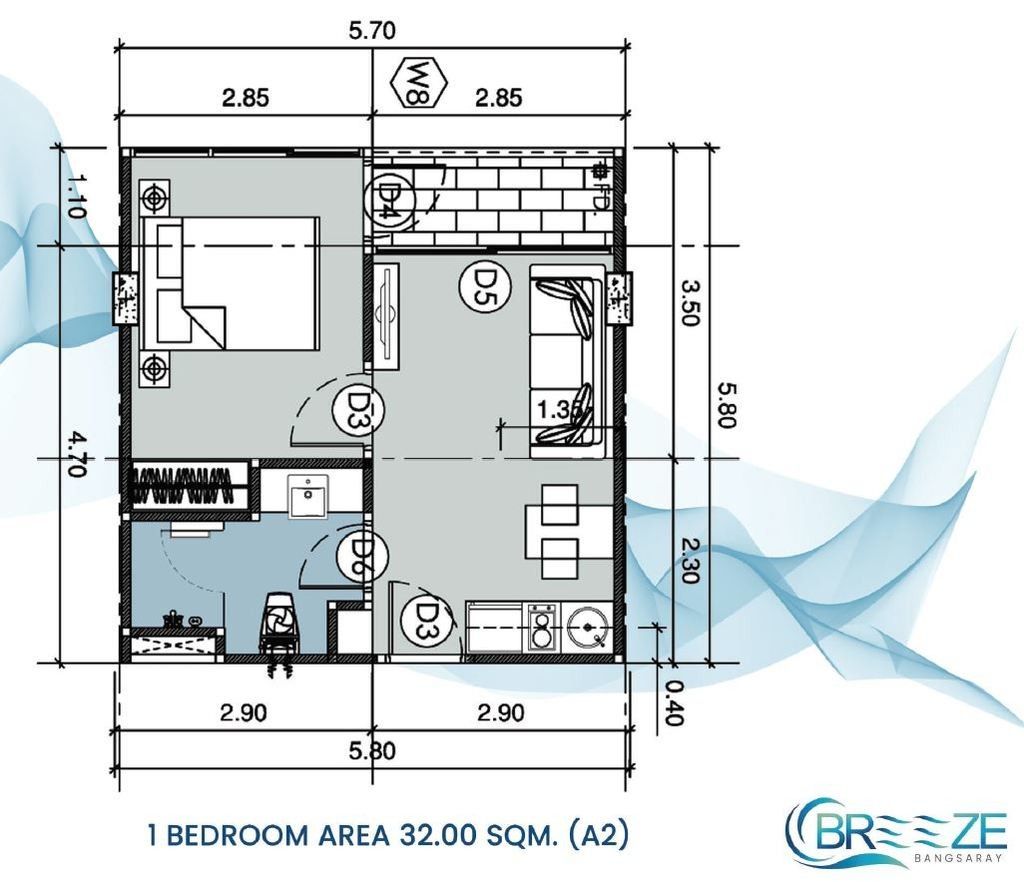 The Breeze Condominium Bang Saray