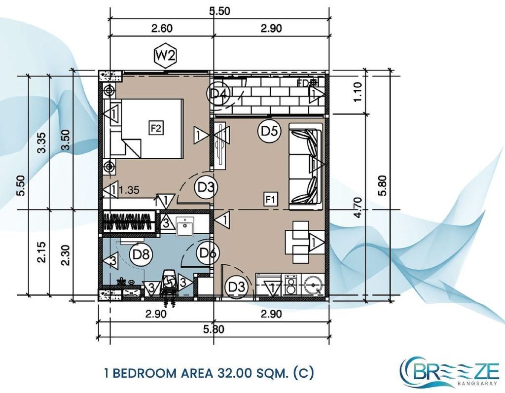 The Breeze Condominium Bang Saray
