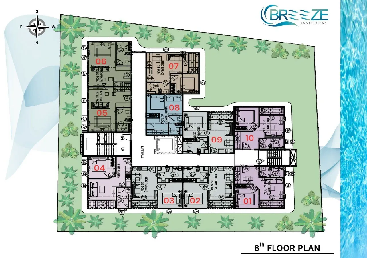 The Breeze Condominium Bang Saray