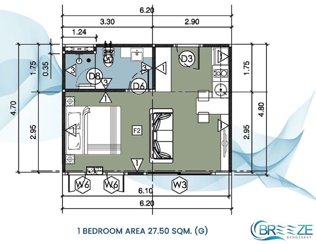 The Breeze Condominium Bang Saray