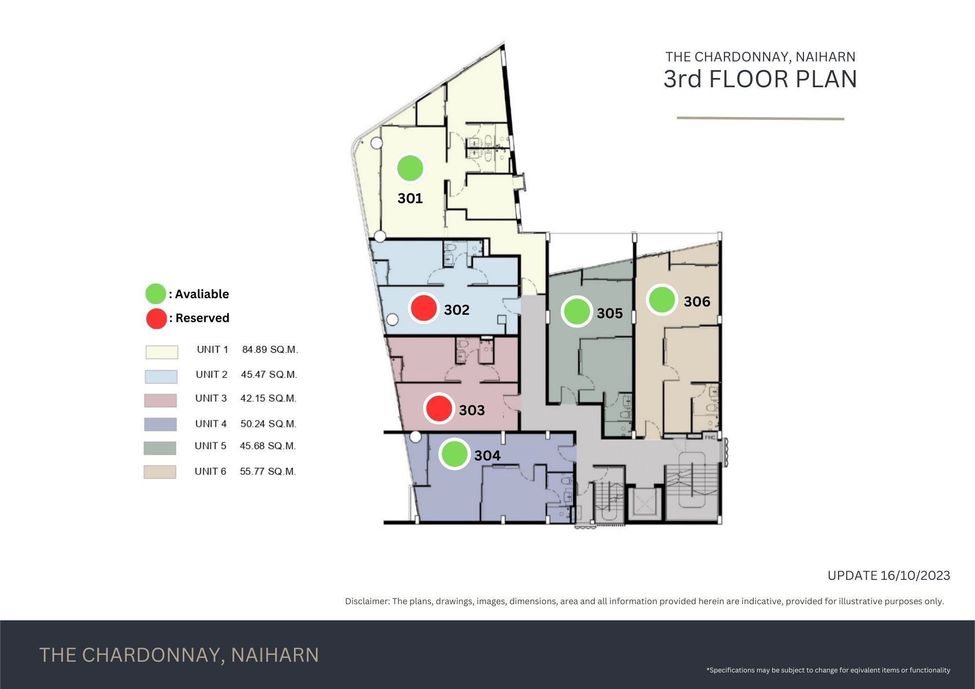 The Chardonnay Condo in Mueang Phuket Hipflat