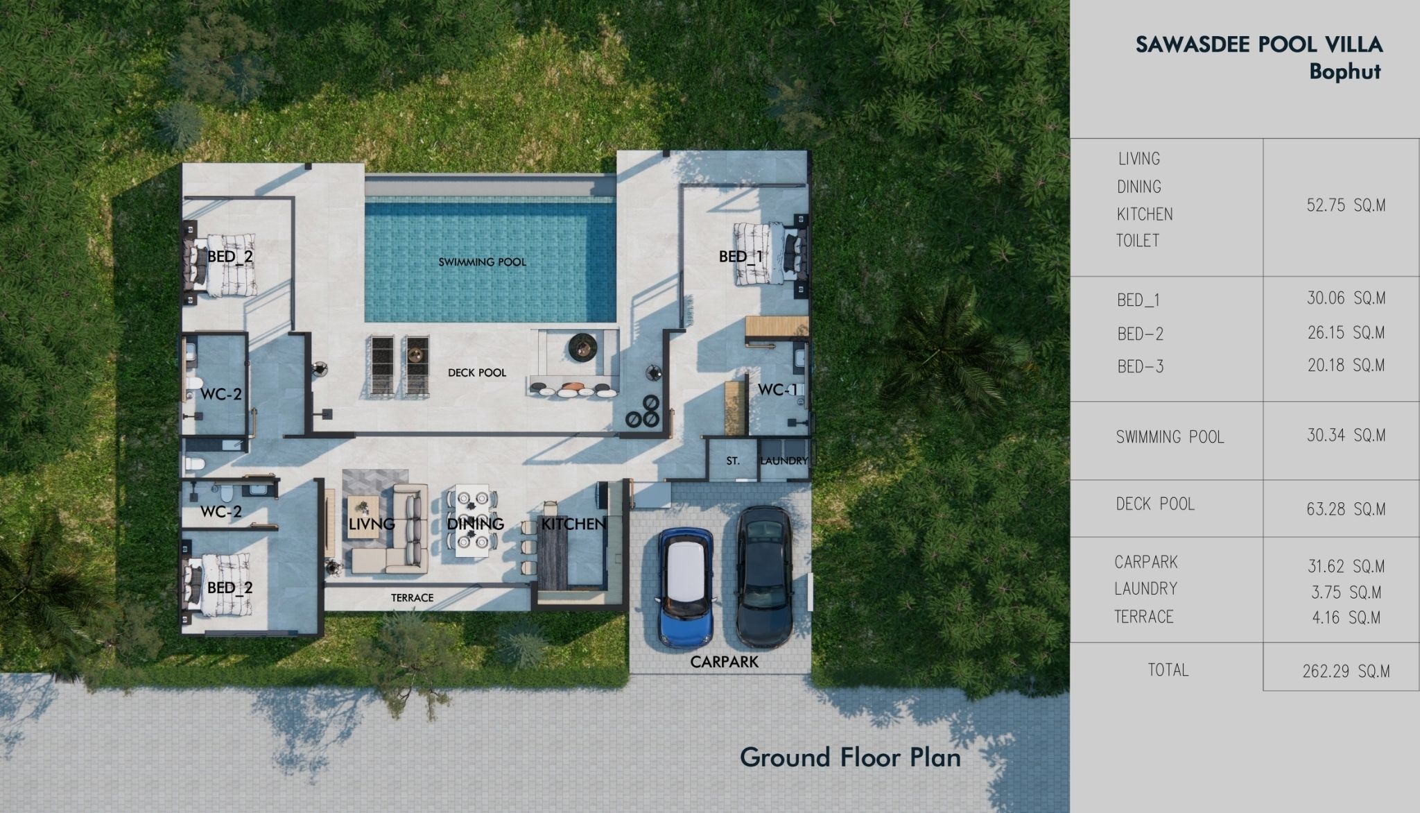 Привет Pool Villa - Чавенг (Freehold)