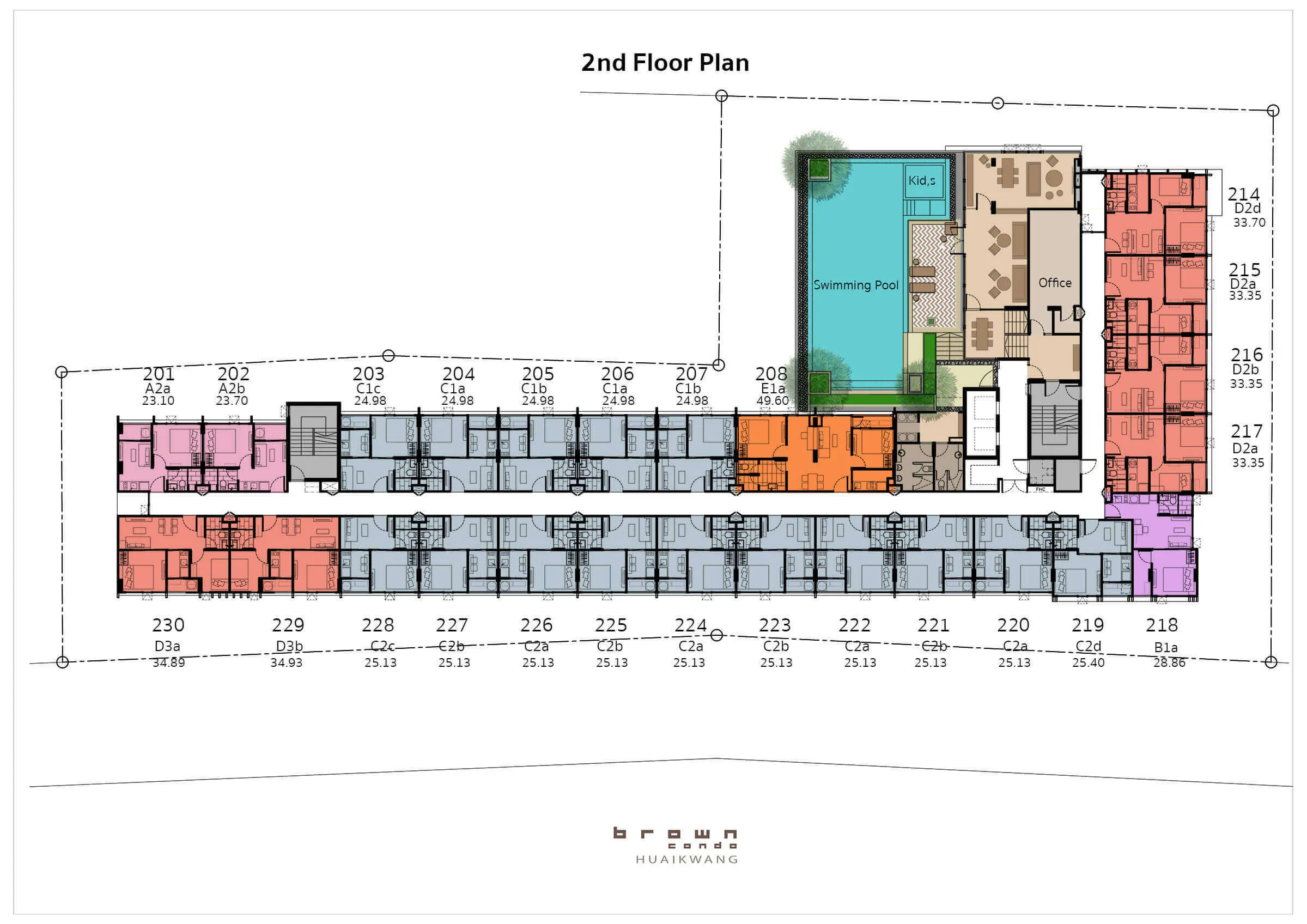 Brown Condo Huai Khwang
