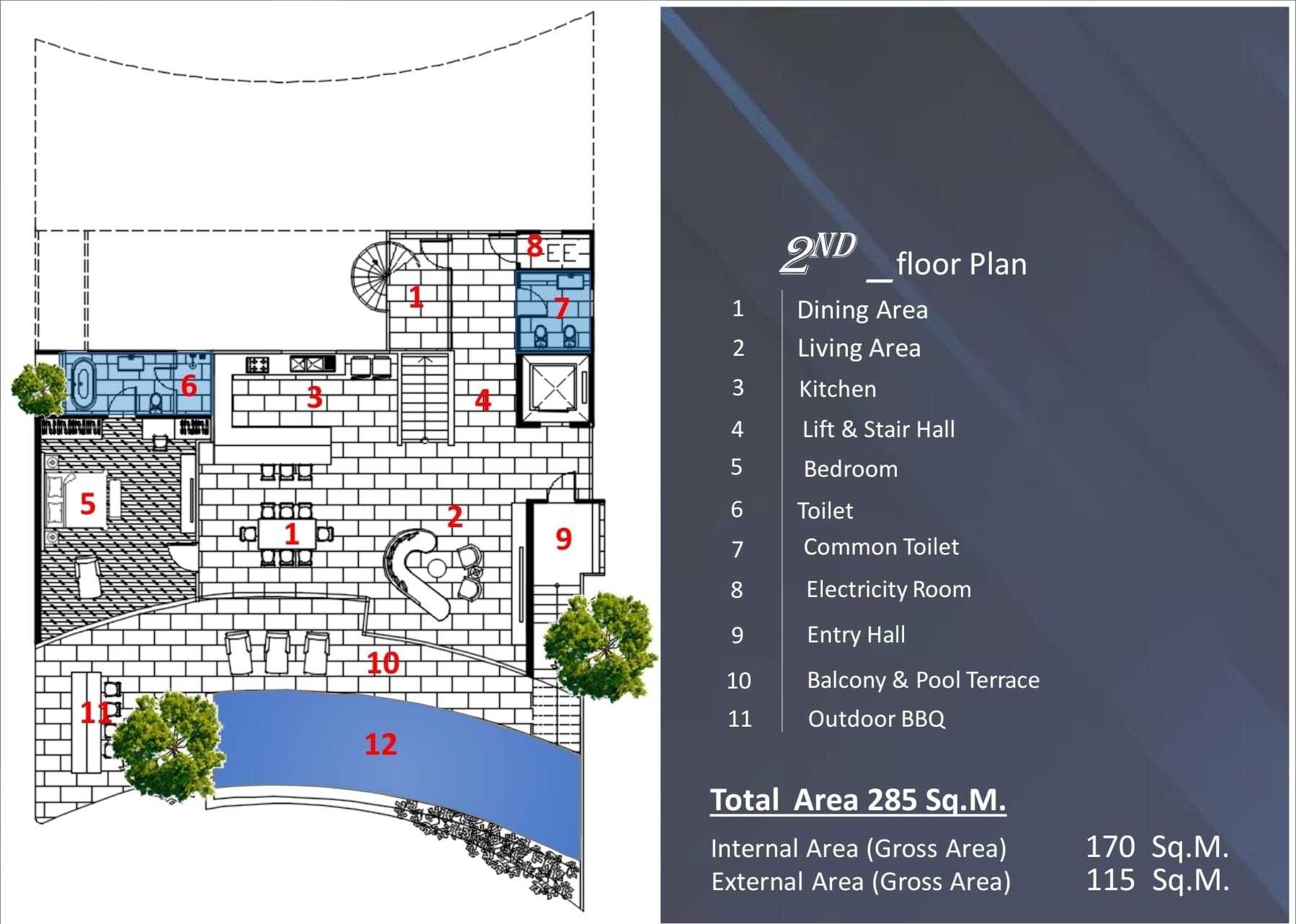 Luxury Bayview Pool Villa